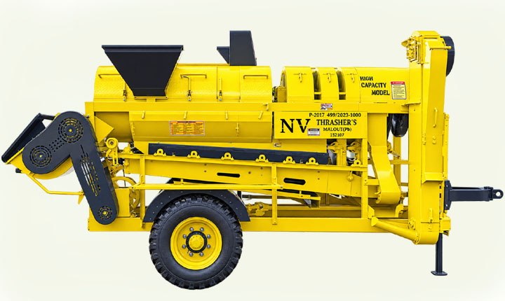 Back Feeder Axle Flow Multicrop Thresher